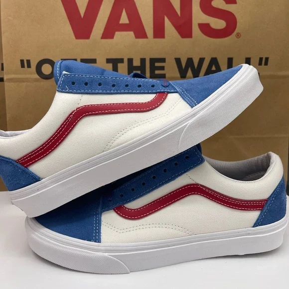 Vans Men’s Old Skool (SportPop) Vallartabl/Red SneakersVN0A38G19XG1
